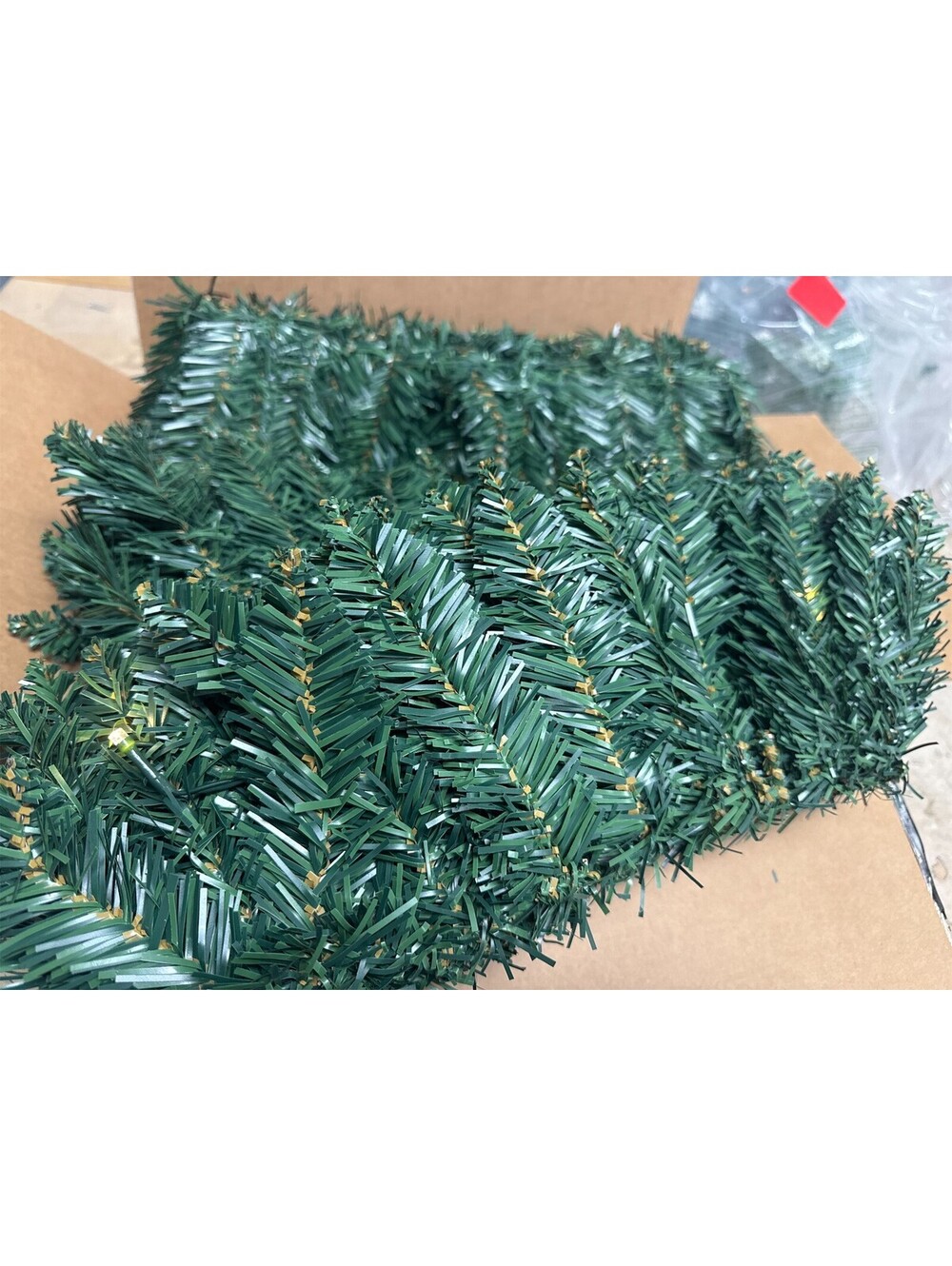 HomeKaren Christmas Garland 18 Ft Prelit LEDs